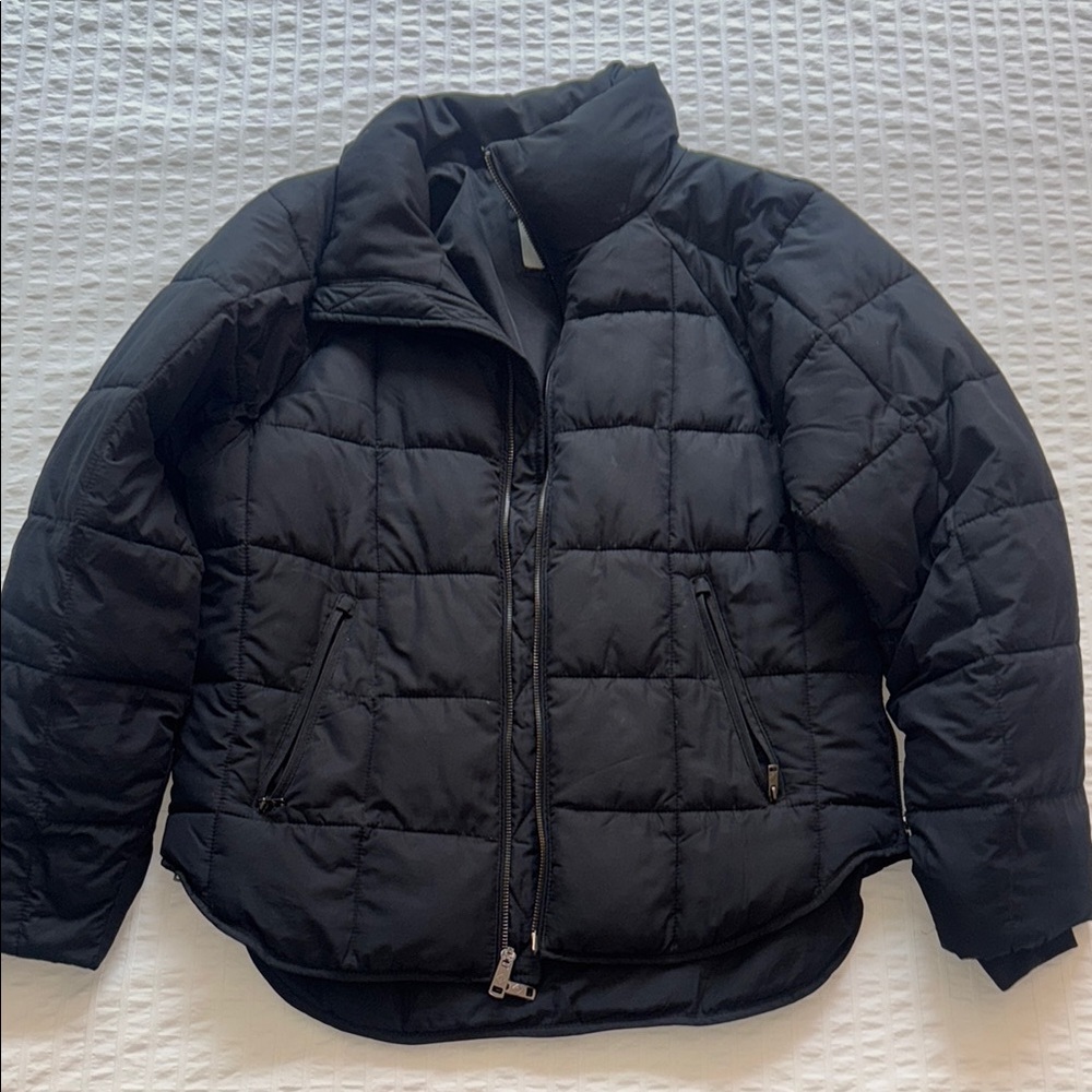 Abercrombie Black Puffer Jacket